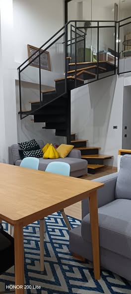 living room of Haus Niche แจ้งวัฒนะ