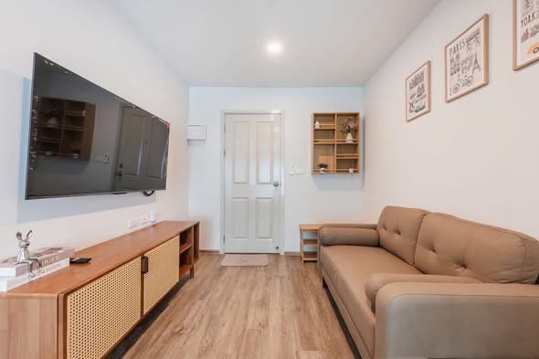 living room of HI Kaset-Sena Nikhom Station by AOS
