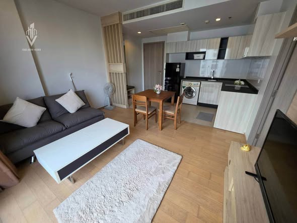 bedroom and living room of HQ by Sansiri