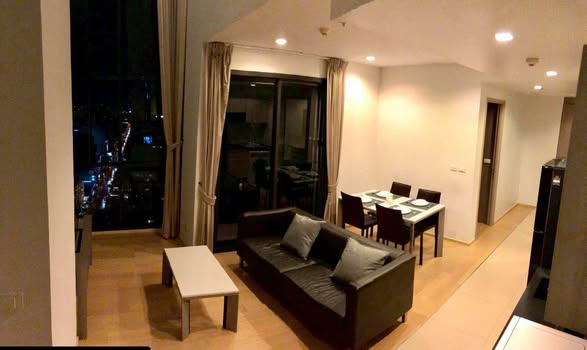 bedroom and living room of HQ by Sansiri