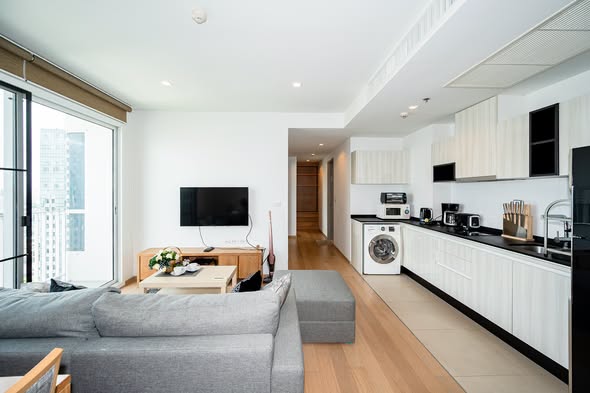 living room of HQ by Sansiri