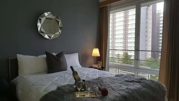 bedroom of I-house Laguna Garden D