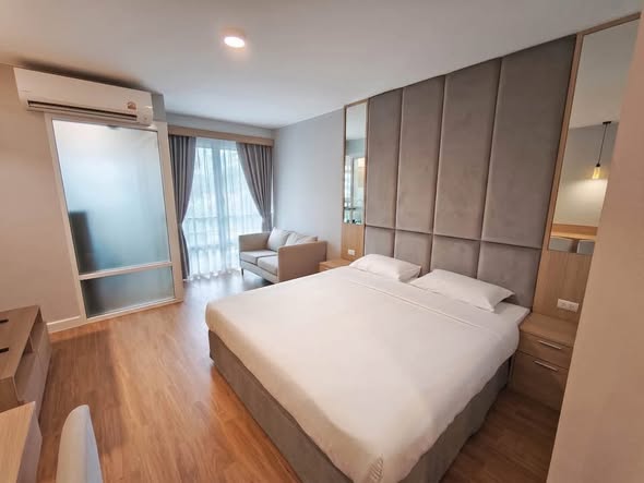 bedroom of I-House Rama9-Ekkamai Condominium