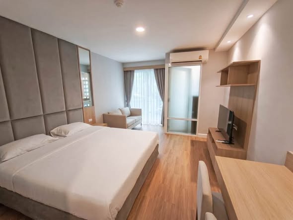 bedroom of I-House Rama9-Ekkamai Condominium