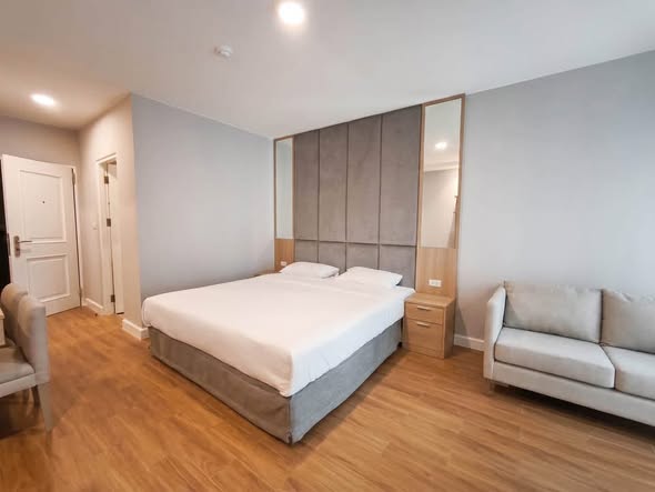 bedroom of I-House Rama9-Ekkamai Condominium