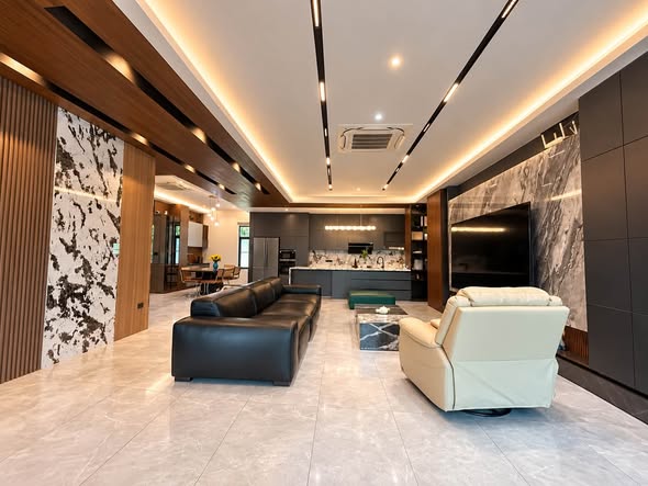 living room of I-NINE Pool Villa