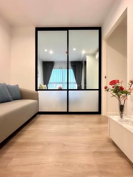 living room and room interior of iCondo Activ Pattanakarn
