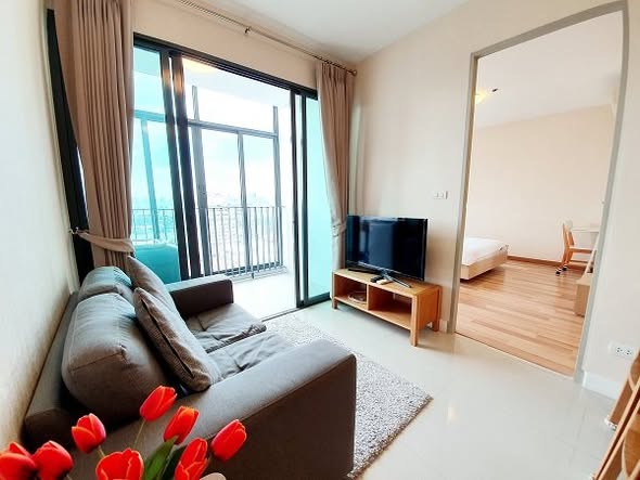bedroom of Ideo BluCove Sukhumvit