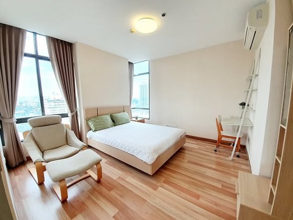 bedroom of Ideo BluCove Sukhumvit