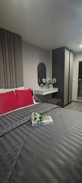 bedroom of IDEO Chula-Sam Yan