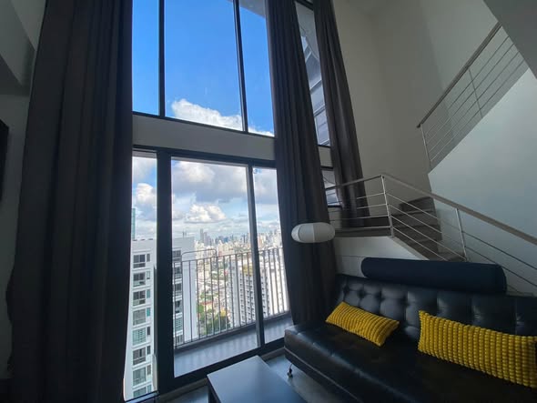 living room of Ideo Mobi Asoke