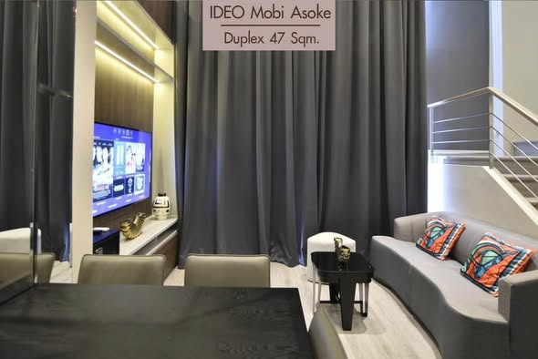 living room of Ideo Mobi Asoke