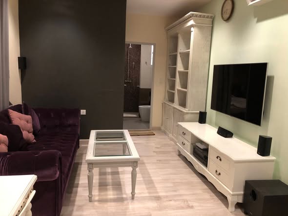 living room of Ideo Mobi Sathorn