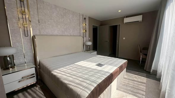 bedroom of Ideo Mobi Sukhumvit 40
