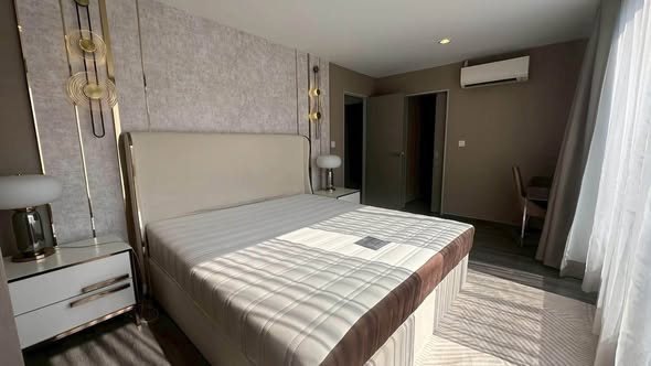 bedroom of Ideo Mobi Sukhumvit 40