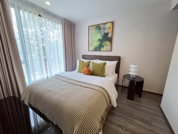 bedroom of Ideo Mobi Sukhumvit 40