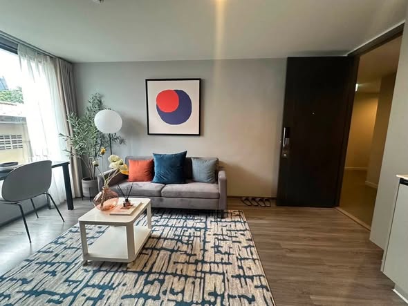 living room of Ideo Mobi Sukhumvit 40