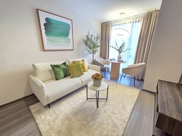 living room of Ideo Mobi Sukhumvit 40