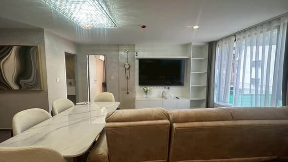 living room of Ideo Mobi Sukhumvit 40