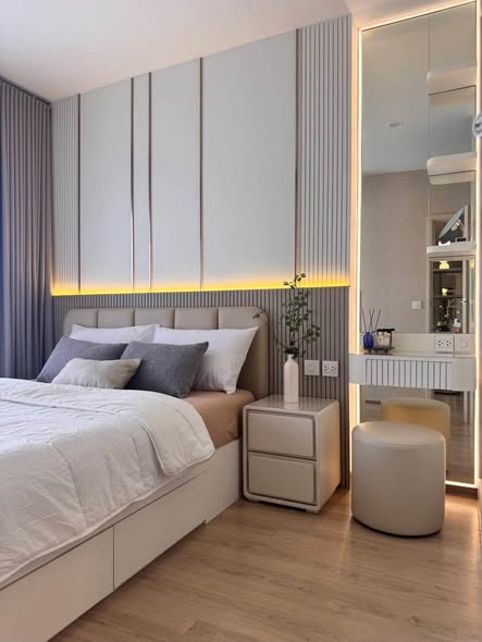 bedroom of Ideo Mobi Sukhumvit 66