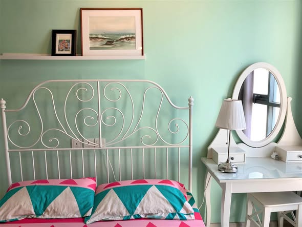 bedroom of Ideo Mobi Sukhumvit 81