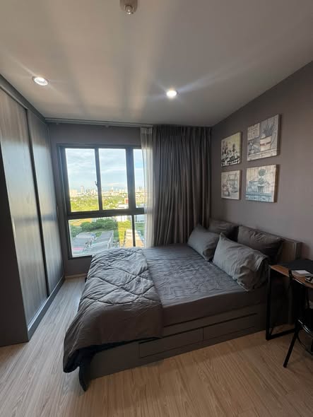 bedroom of Ideo Mobi Sukhumvit Eastgate