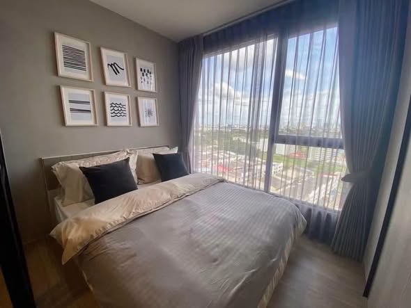 bedroom of Ideo Mobi Sukhumvit Eastpoint