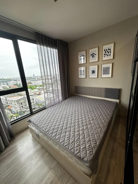 bedroom of Ideo Mobi Sukhumvit Eastpoint