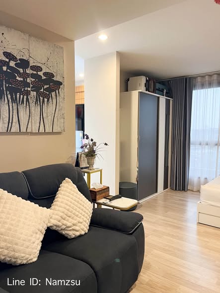living room of Ideo Mobi Sukhumvit Eastpoint