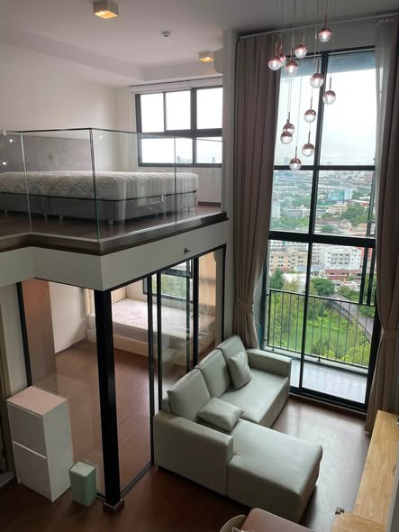 bedroom and living room and room interior of Ideo New Rama 9