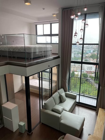 bedroom and room interior of Ideo New Rama 9