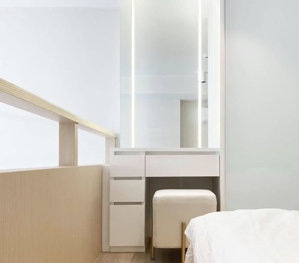 bedroom and room interior and bathroom of Ideo New Rama 9