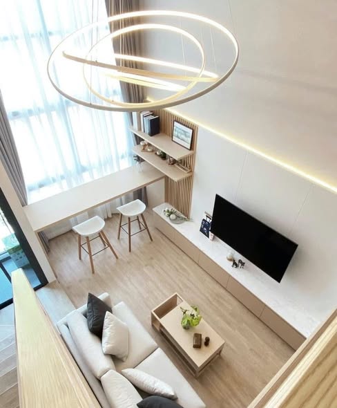 living room of Ideo New Rama 9