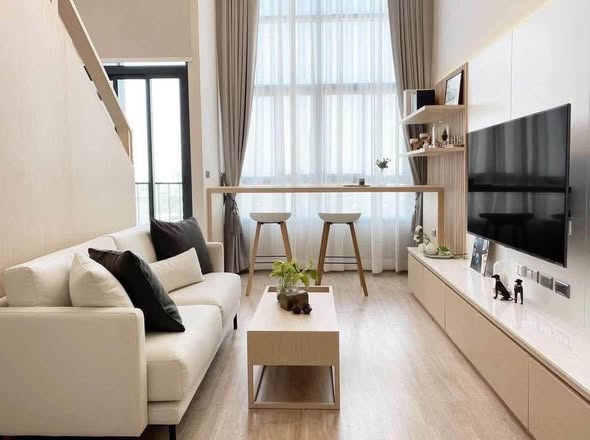 living room of Ideo New Rama 9