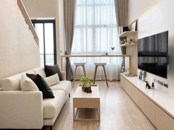 living room of Ideo New Rama 9