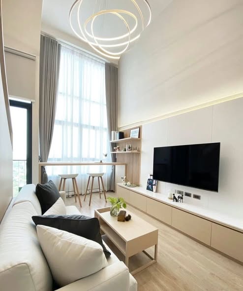 living room of Ideo New Rama 9