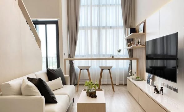 living room of Ideo New Rama 9
