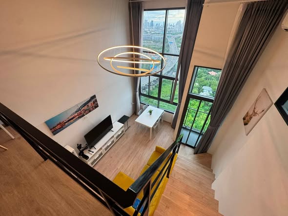 living room of Ideo New Rama 9