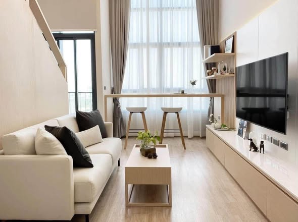 living room of Ideo New Rama 9
