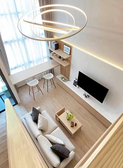 living room of Ideo New Rama 9