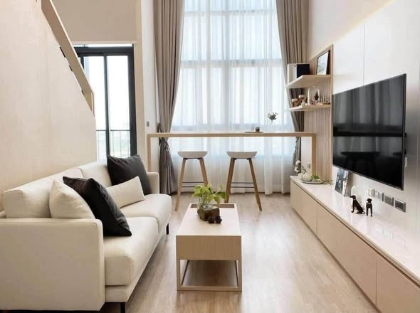 living room of Ideo New Rama 9