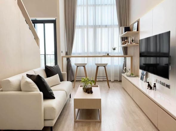 living room of Ideo New Rama 9