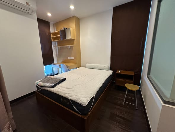 bedroom of Ideo Q Phaya Thai