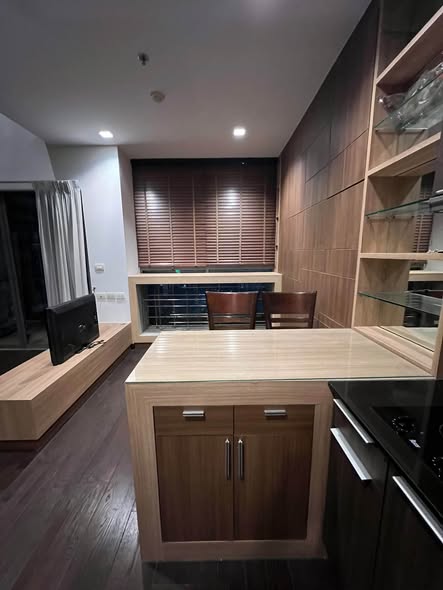 kitchen of Ideo Q Phaya Thai