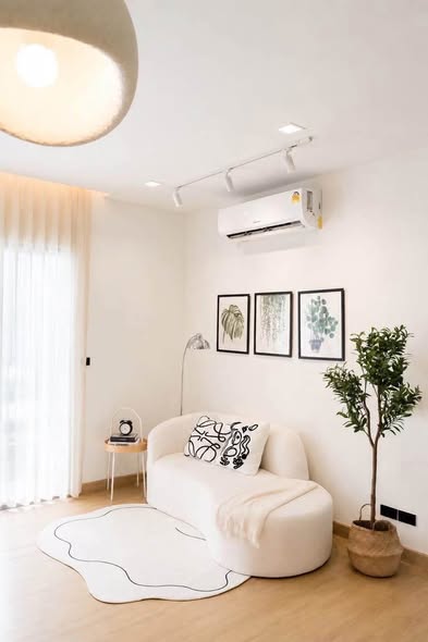 living room of Ideo Q Phaya Thai