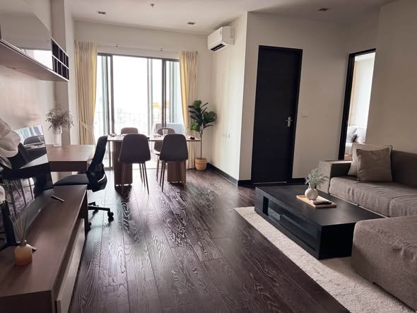 living room of Ideo Q Phaya Thai