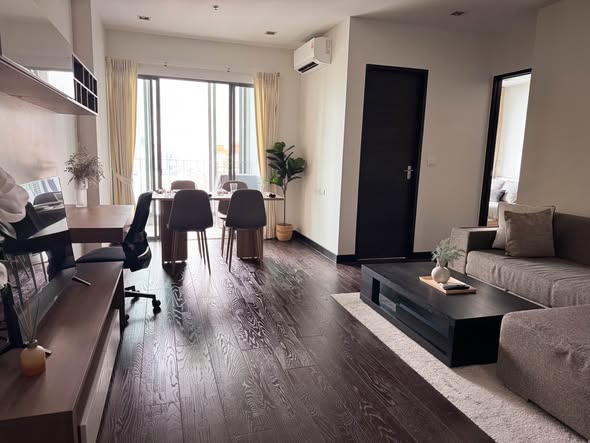 living room of Ideo Q Phaya Thai
