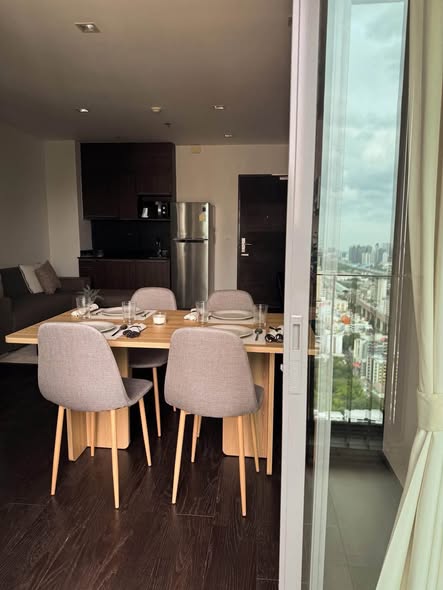 room interior of Ideo Q Phaya Thai