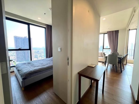 bedroom of Ideo Q Sukhumvit 36