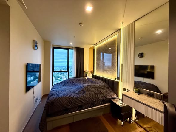 bedroom of Ideo Q Sukhumvit 36
